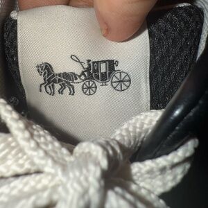 Coach Kids Sneakers in Black and White